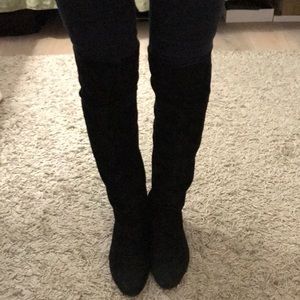 Sam edelmen suede knee high boots